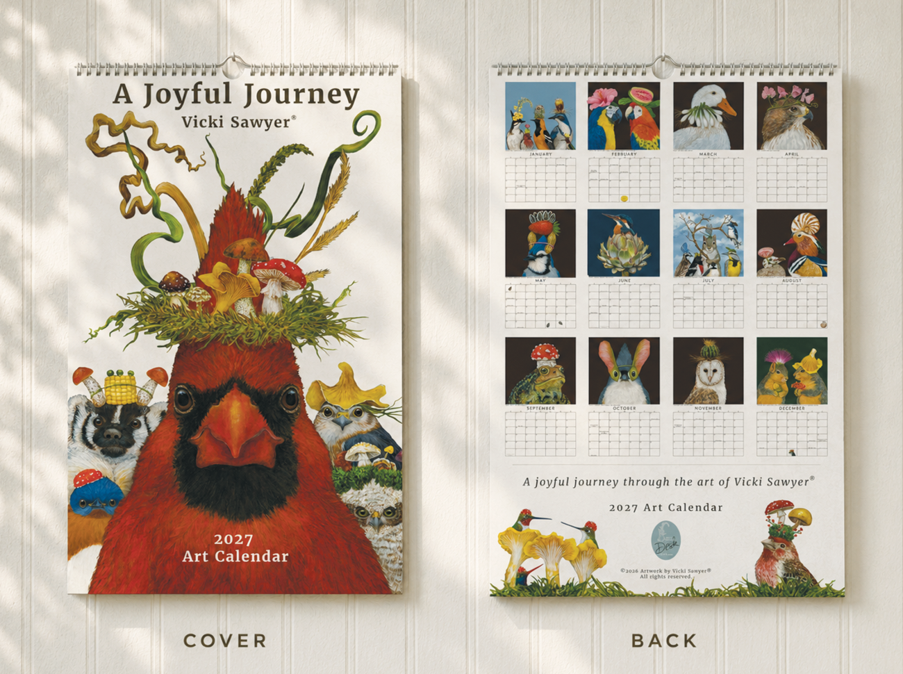 2027 Art Calendar | Vicki Sawyer
